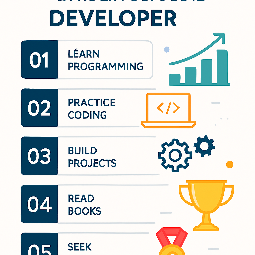 5 Steps to Become an Expert Software Developer
